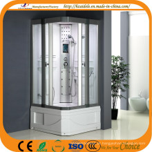 Cabine de duche de porta deslizante de base quadrada de 2 lados (ADL-8810)